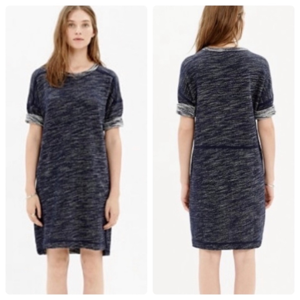MADEWELL Knit Textured Sweater Dress